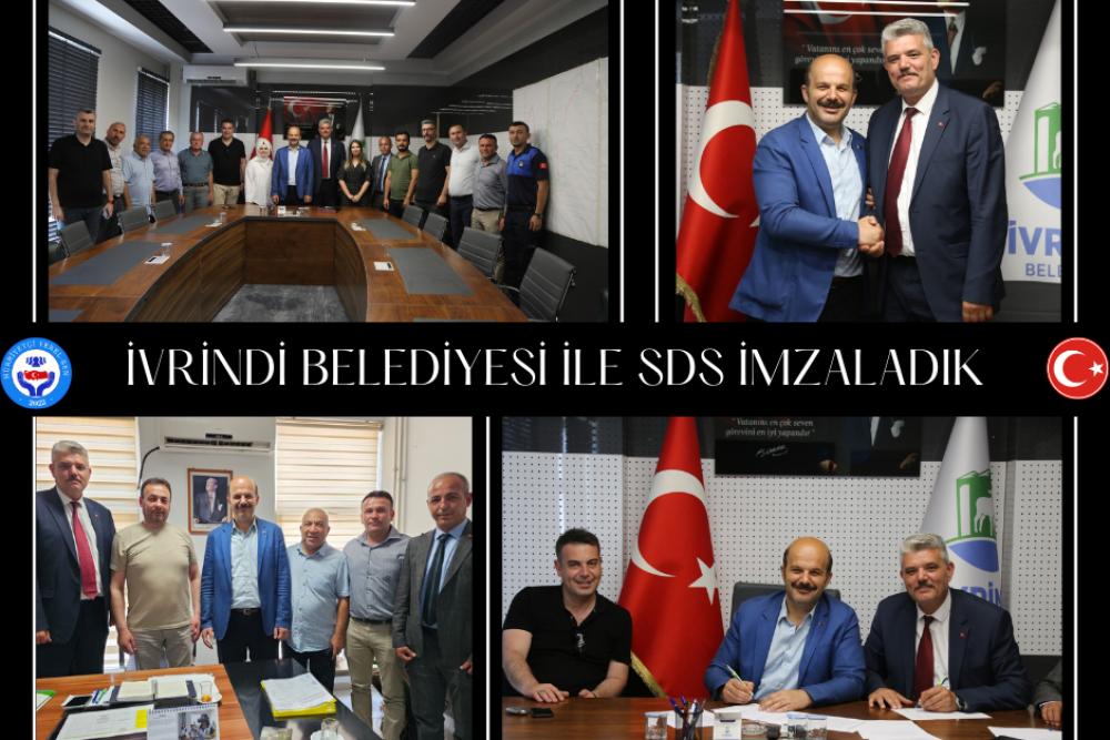 İVRİNDİ BELEDİYESİ İLE SDS İMZALANDI