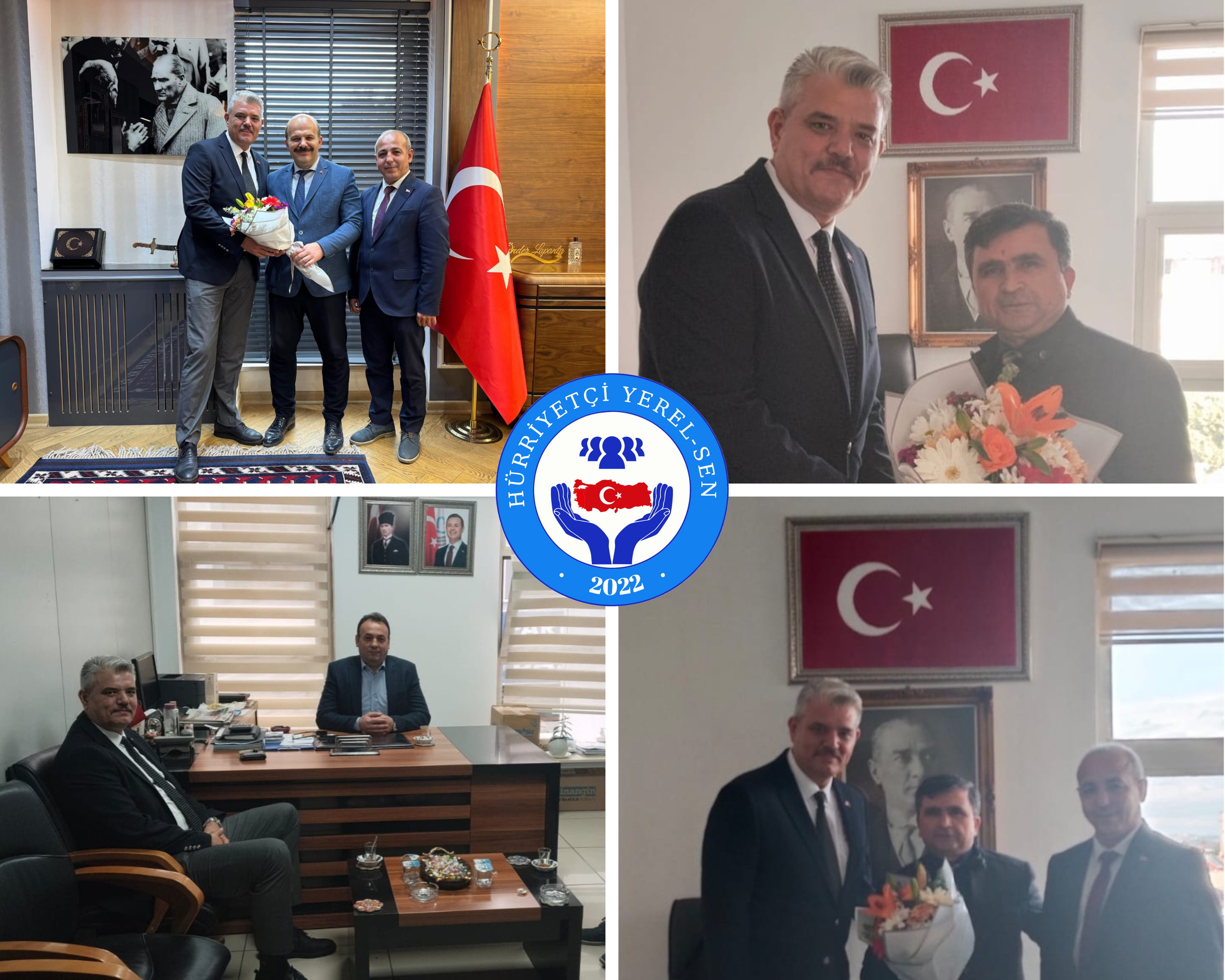 Hürriyetçi Yerel-Sen’den İvrindi Belediyesi’ne Öğretmenler Günü Ziyareti